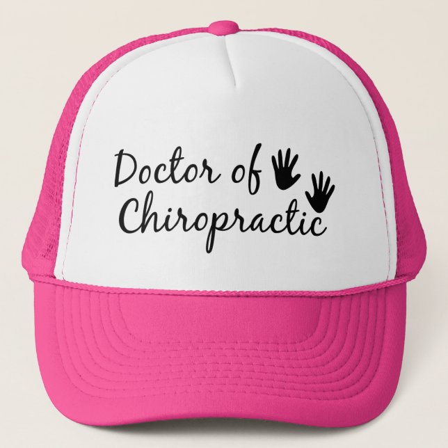 Doctor of Chiropractic Trucker Hat (Front)