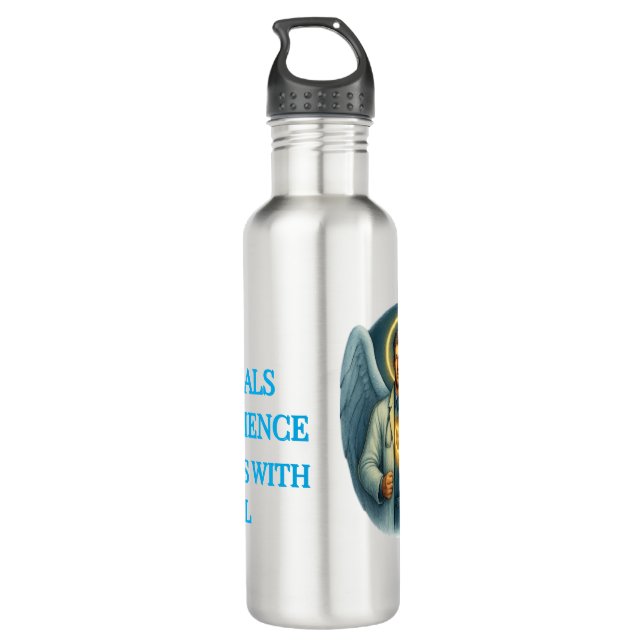 Doctor of Light – Angelic Healer Water Bottle (Back)