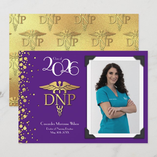 Doctor of Nursing Practice Invitation (Front/Back)
