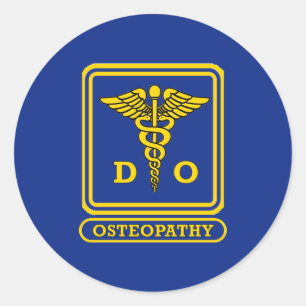 Doctor of Osteopathic Medicine Classic Round Sticker