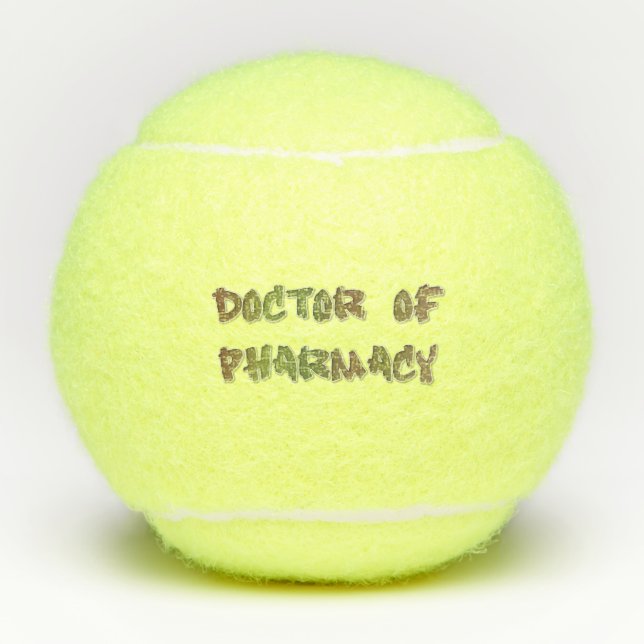 Doctor of Pharmacy Tennis Balls (Front)