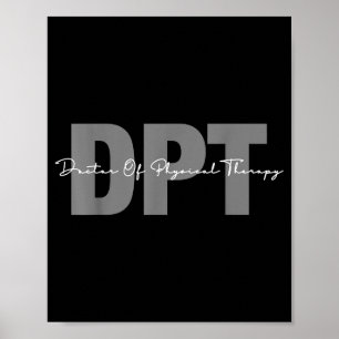 Doctor of physical therapy dpt student graduation  poster