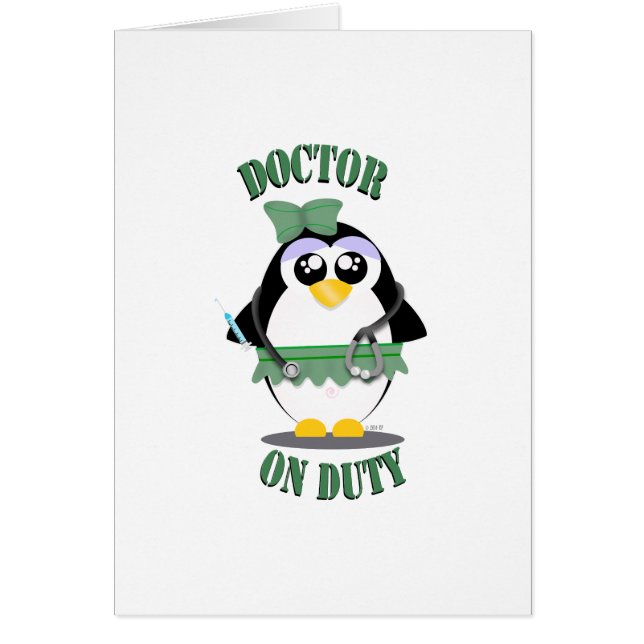 Doctor on Duty Penguin (female) (Front)