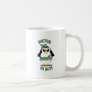 Doctor on Duty Penguin (female) Coffee Mug