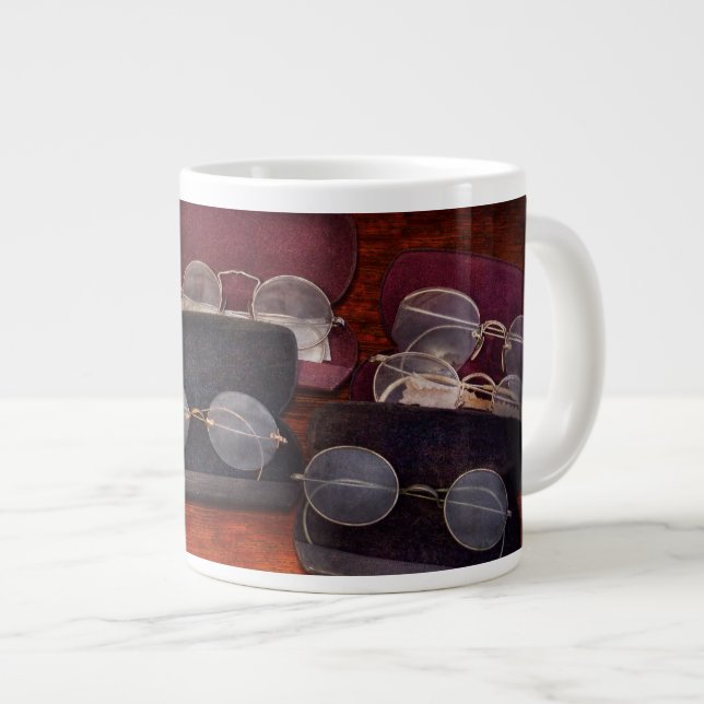 Doctor - Optometrist - Array of Opticals Large Coffee Mug (Front Right)