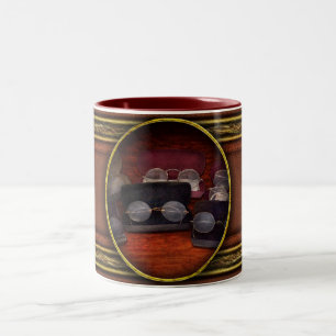 Doctor - Optometrist - Array of Opticals Two-Tone Coffee Mug