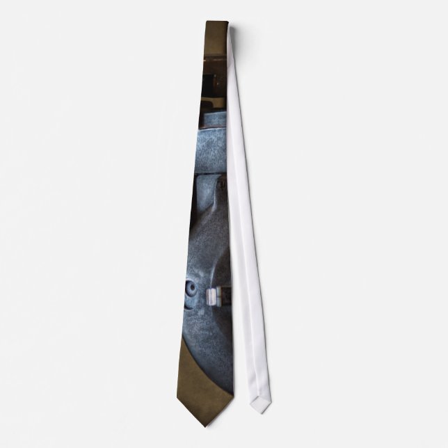 Doctor - Optometry - An old phoropter Tie (Front)