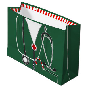 Doctor or Nurse Christmas Gift Bag