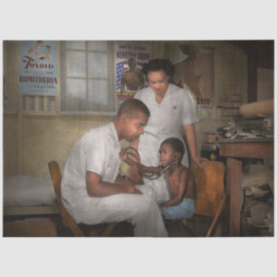 Doctor - Paediatrician - From the heart 1942 Tissue Paper