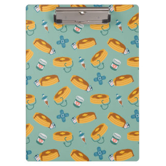 Doctor Pancakes Pale Green Clipboard
