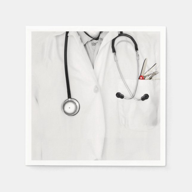 Doctor Party Napkin (Front)