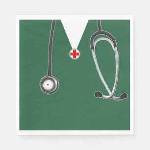 Doctor Party Napkin