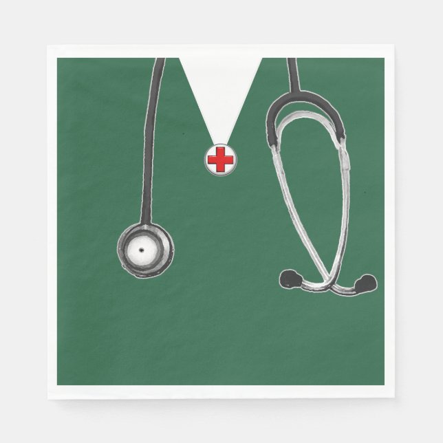Doctor Party Napkin (Front)