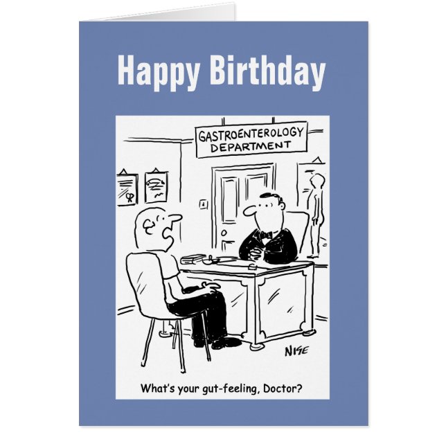 Doctor & Patient in Doctor's Surgery - Gut Feeling (Front)