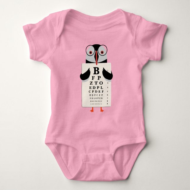 Doctor Penguin Baby Bodysuit (Front)