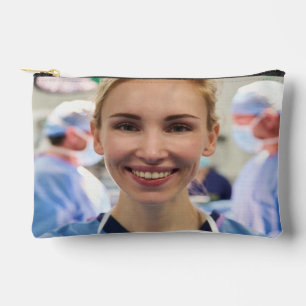 Doctor Photo Customize Personalize Accessory Pouch