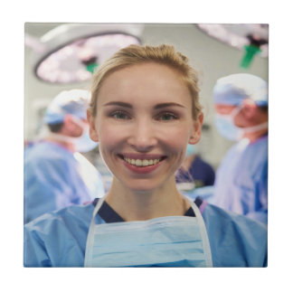 Doctor Photo Customize Personalize Ceramic Tile