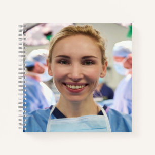 Doctor Photo Customize Personalize Notebook