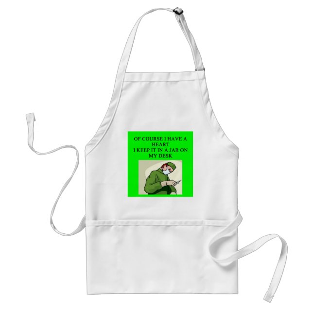 DOCTOR physician cardiologist Standard Apron (Front)