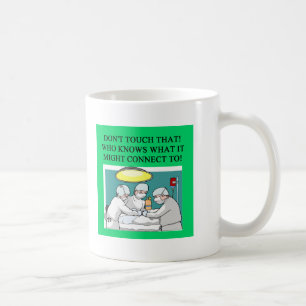 doctor physician surgeon joke coffee mug
