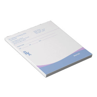 Doctor Prescription Notepad – Editable Doctor RX