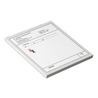 Doctor Prescription Notepad – Editable Doctor RX