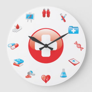 Doctor Profession Medical Office Wall Clock
