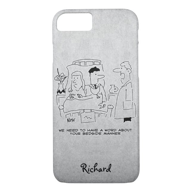 Doctor Questioned About His Bedside Manner Case-Mate iPhone Case (Back)