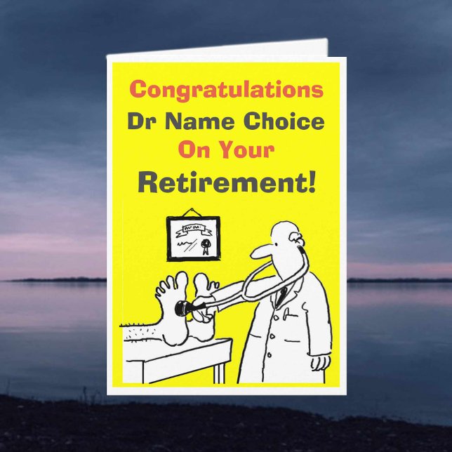Doctor Retirement Card (Creator Uploaded)