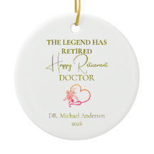 Doctor Retirement Gift The Legend Has Retired