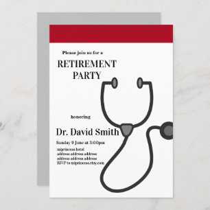 Doctor retirement invitation