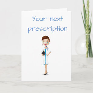 DOCTOR RETIRES WITH *DAILY DOES OF RELAXATION" RX CARD