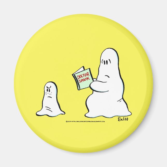 doctor spook magnet (Front)