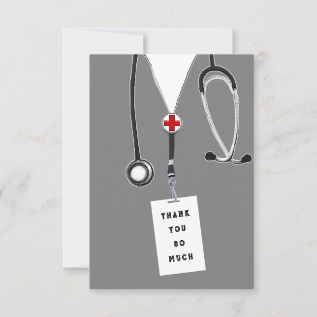 Doctor Thank You Card (Front)