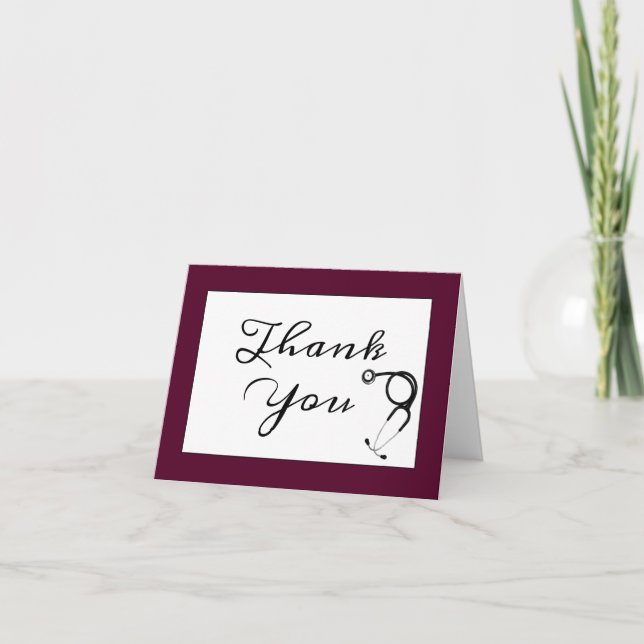 Doctor Thank You Cards (Front)