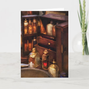 Doctor - The medicine cabinet Card