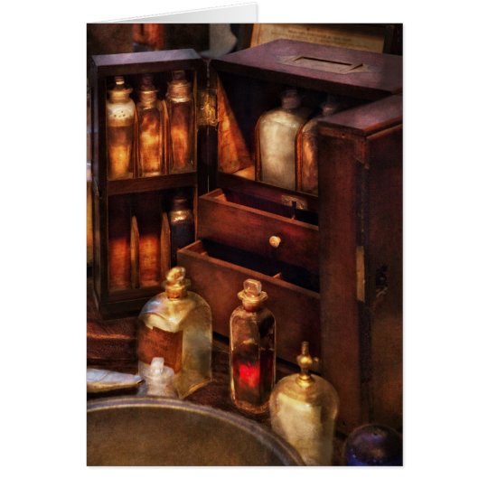 Doctor - The medicine cabinet Card