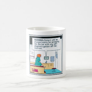 Doctor vs Patient Humor internet advice Mug
