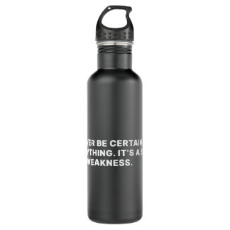 Doctor Who Quote      710 Ml Water Bottle