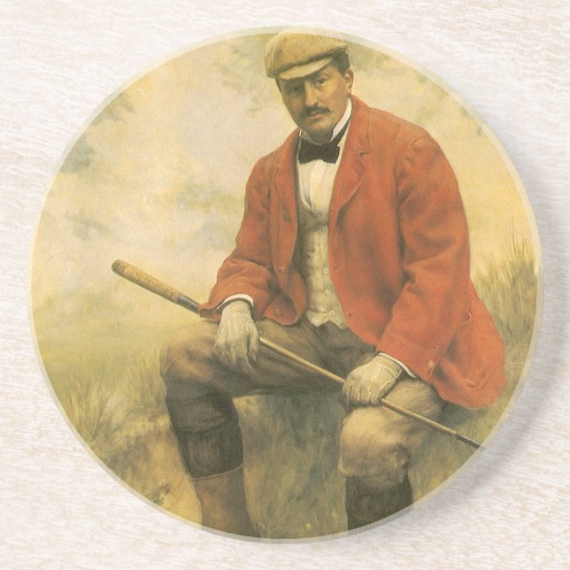 Doctor William Laidlaw Purves Portrait by Collier Coaster (Front)