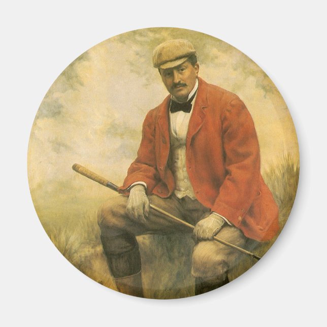 Doctor William Laidlaw Purves Portrait by Collier Magnet (Front)