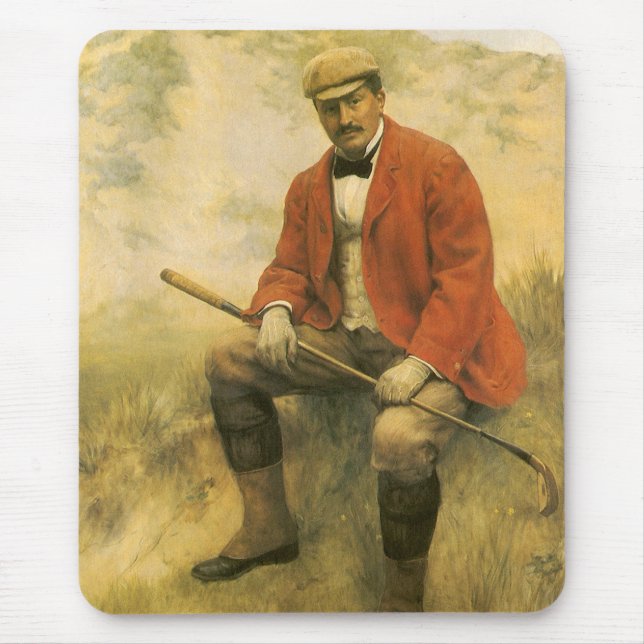 Doctor William Laidlaw Purves Portrait by Collier Mouse Pad (Front)