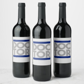 Doctor Wine Label