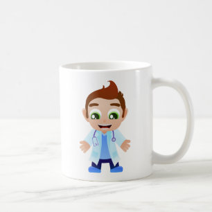 Doctor With Stethoscope Coffee Mug