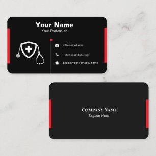 doctored customich Business Card