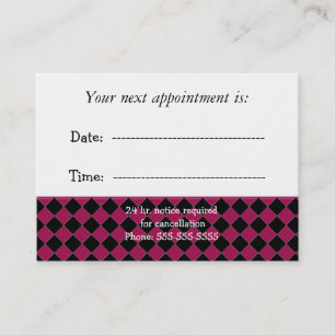 Doctors Appointment Card