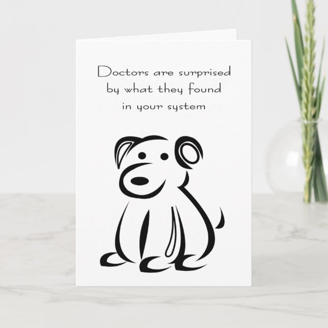 Doctors are surprised by their findings card (Front)