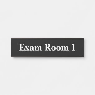 Doctor's Office Dentist Exam Room Door Sign