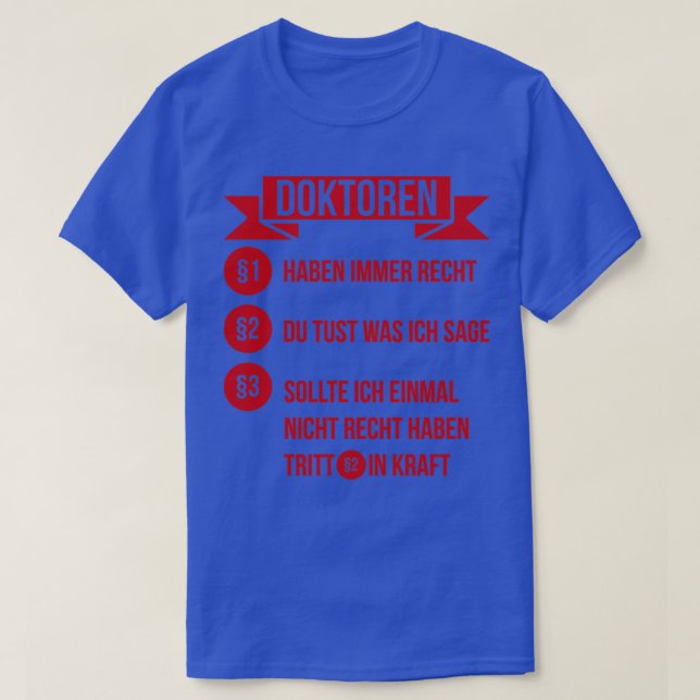 Doctors Phd Student Gift Graduate2  T-Shirt (Design Front)