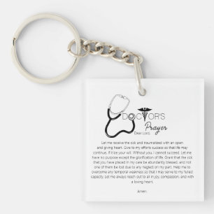Doctors Prayer Key Ring